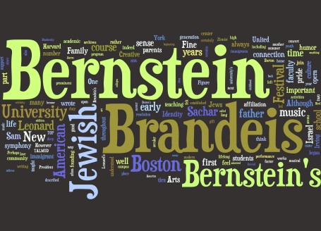 Brandeis University and Leonard Bernstein's "Jewish Boston"
